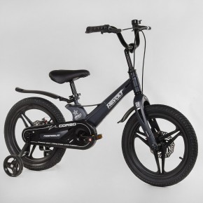 Велосипед 16" дюймів 2-х колісний "CORSO Connect Revolt" MG-16402 (1) МАГНІЄВА РАМА, ЛИТІ ДИСКИ, ДИСКОВІ ГАЛЬМА, зібраний на 75%, в коробці [Коробка]  