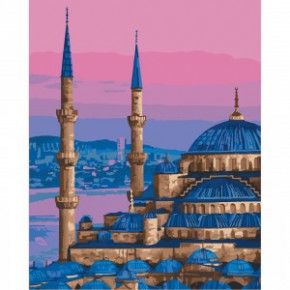 Набір для розпису "Блакитна мечеть. Стамбул" 40*50 см 11225-AC