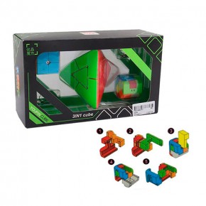 Кубик 2204 (40шт) 3в1, головоломка, в кор-ке, 22-12,5-8см			
