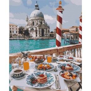 Набір для розпису "Сніданок у Венеції" 40*50 см 11229-AC