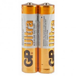 bat AAA 3 GP батарейка алкалінова Ultra Alkaline плівка, 2 шт, ціна за 1 шт, 24AU-S2