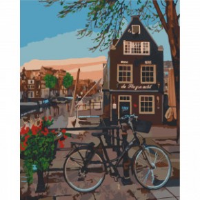 Набір для розпису "Кафе в Амстердамі" 40*50 см 10580-AC