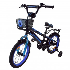 Велосипед дитячий 2-х коліс.14''  арт. 241404  Like 2 bike Dark Rider, чорно-синій,			