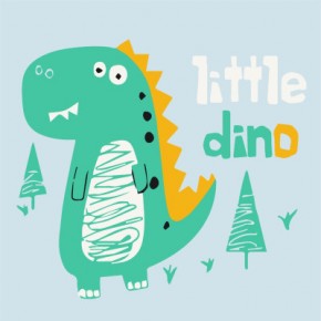 Набір для розпису "Little dino" 30*30 см 15008-АС