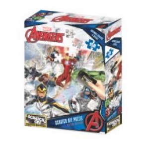 Пазли 3D 33027 Avengers, супергерої,  Scratch off