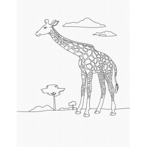 Набір для розпису "Жираф" 25*30 см 15522-AC