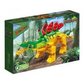 Конструктор "Динозаври" (128 елм.)  Стегозавр / BanBao	